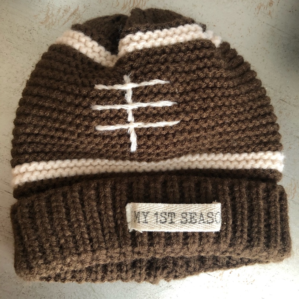 Mud Pie Knot Baby Football Hat
